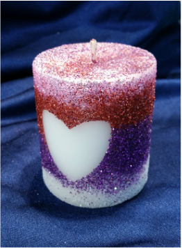 Making Glitter Candles - Glitter My World!